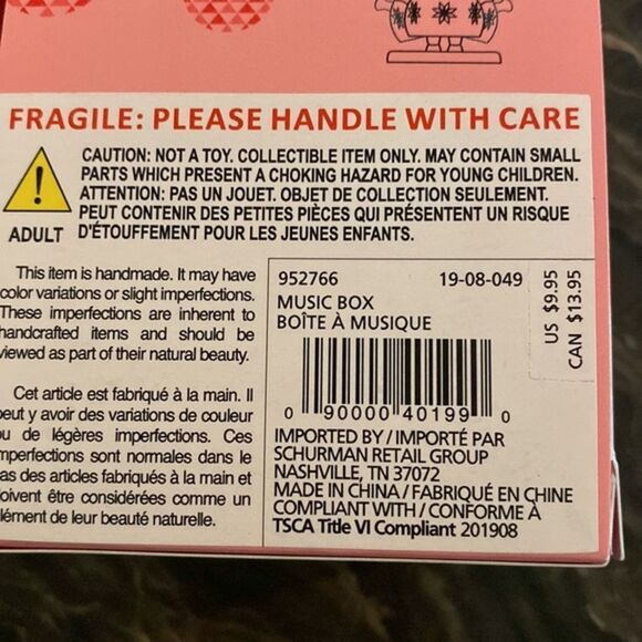 2 NWT Wooden Christmas Wobblies - Picture 8 of 8